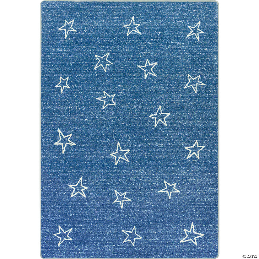 Joy carpets shine on 3'10" x 5'4" area rug in color blue skies Image