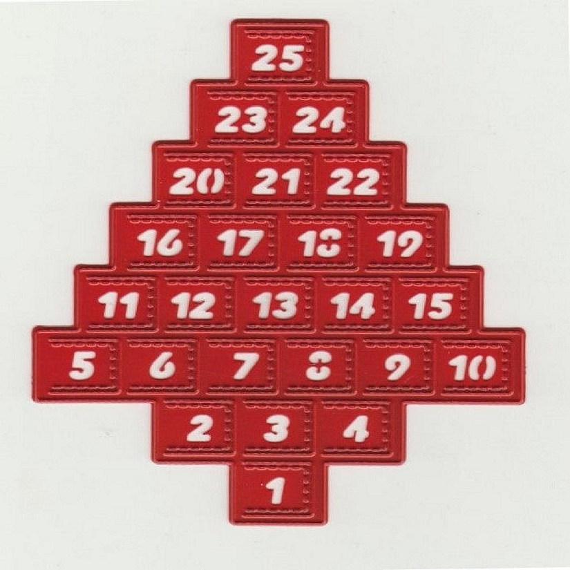 Joy! Crafts Cutting and Embossing die  Advent Calendar Image