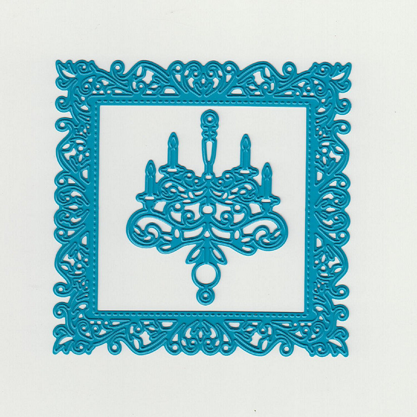 Joy! Crafts Cutting and Embossing die  square  chandelier Image