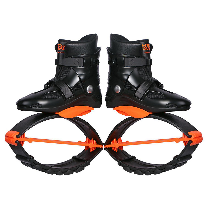 Joyfay Jump Shoes - Black and Orange - Large Image