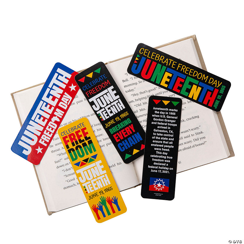 Juneteenth Bookmarks - 48 Pc. Image