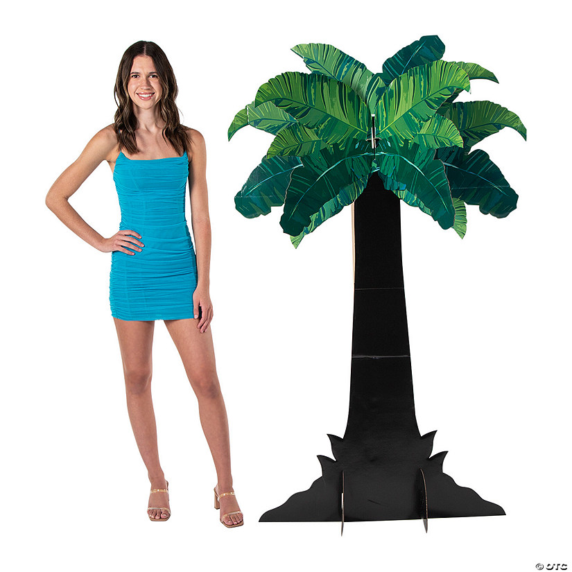 Jungle Nights Palm Tree Life-Size Cardboard Cutout Stand-Up Image