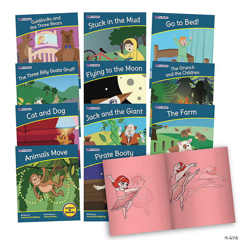 Junior Learning Letters & Sounds Phase 1 Set 2 Fiction Image