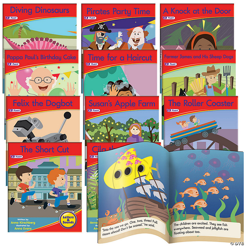Junior Learning Letters & Sounds Phase 6 Set 1 Fiction Image