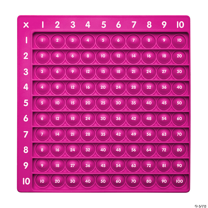 Junior Learning<sup>&#174;</sup> Multiplication Pop and Learn!&#8482; Bubble Board Image