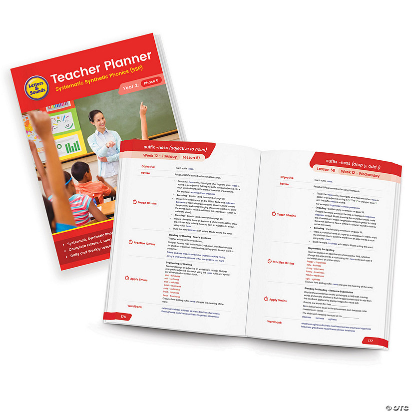 Junior Learning The Science of Reading Teacher Planner Grade 2 (USA) Image