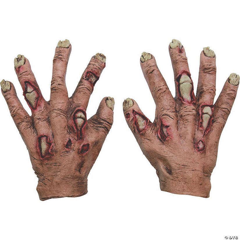 Junior&#8217;s Zombie Flesh Hands Image