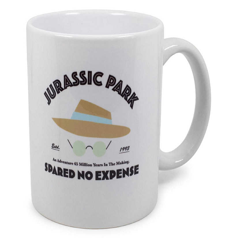 Jurassic Park "Spared No Expense" Ceramic Mug  Holds 11 Ounces Image