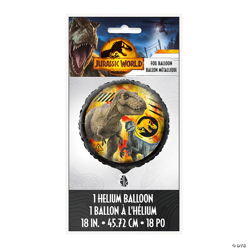 Jurassic World 3: Dominion&#8482; 18" Mylar Balloon Image