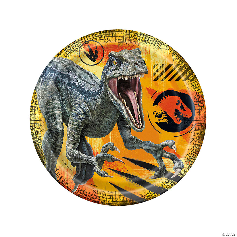 Jurassic World 3: Dominion&#8482; Party Paper Dinner Plates - 8 Ct. Image