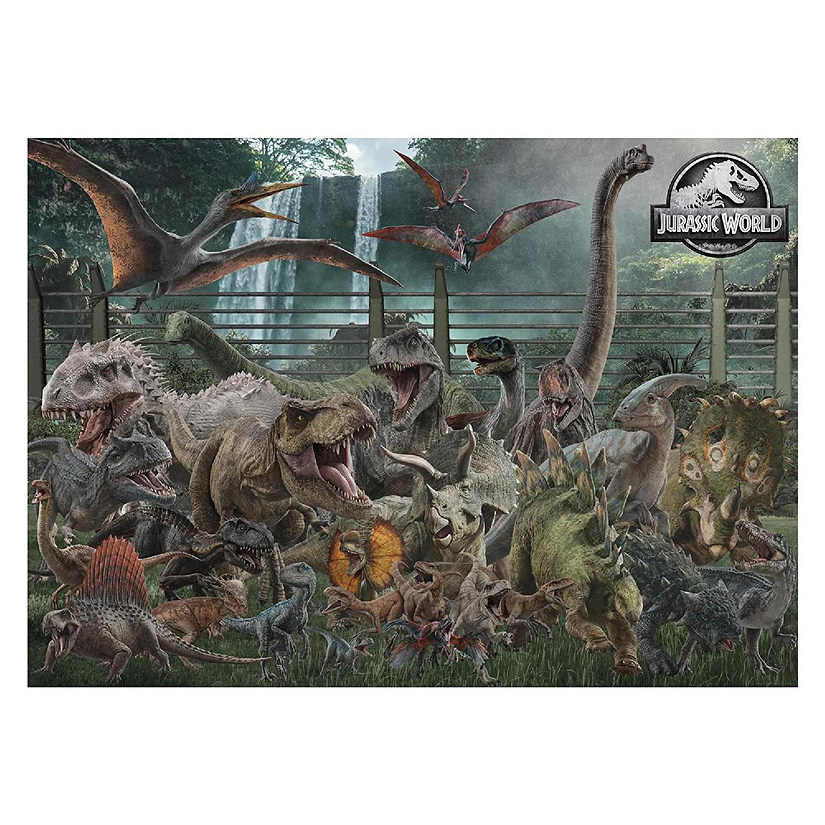 Jurassic World 3000 Piece Jigsaw Puzzle Image