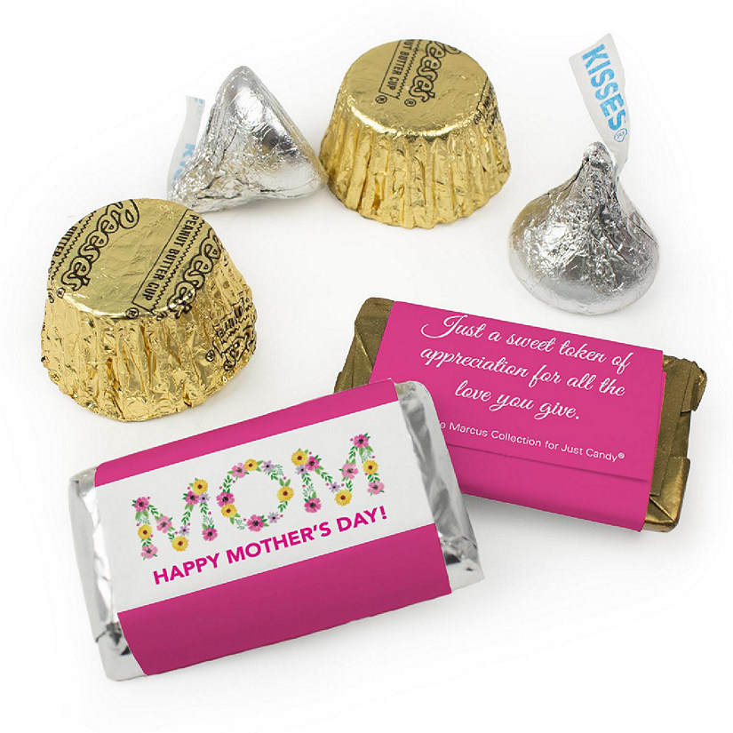 Just Candy 3.5 lbs Mother's Day Candy Gift Hershey's Chocolate Party Favors (approx. 210 Pcs) Image
