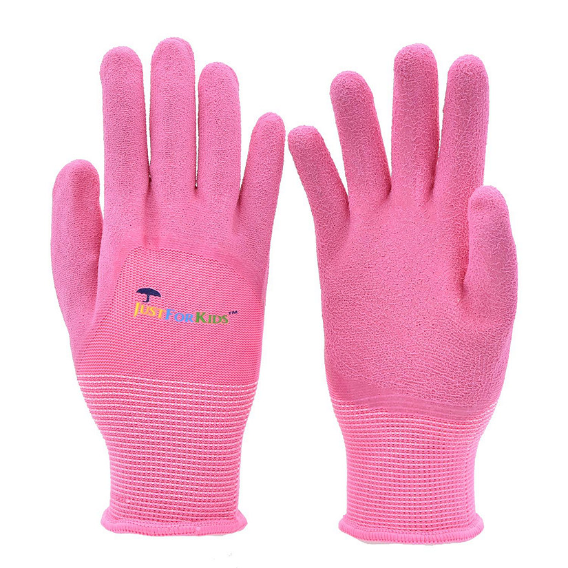 JustForKids Kids Garden Gloves Pink Image