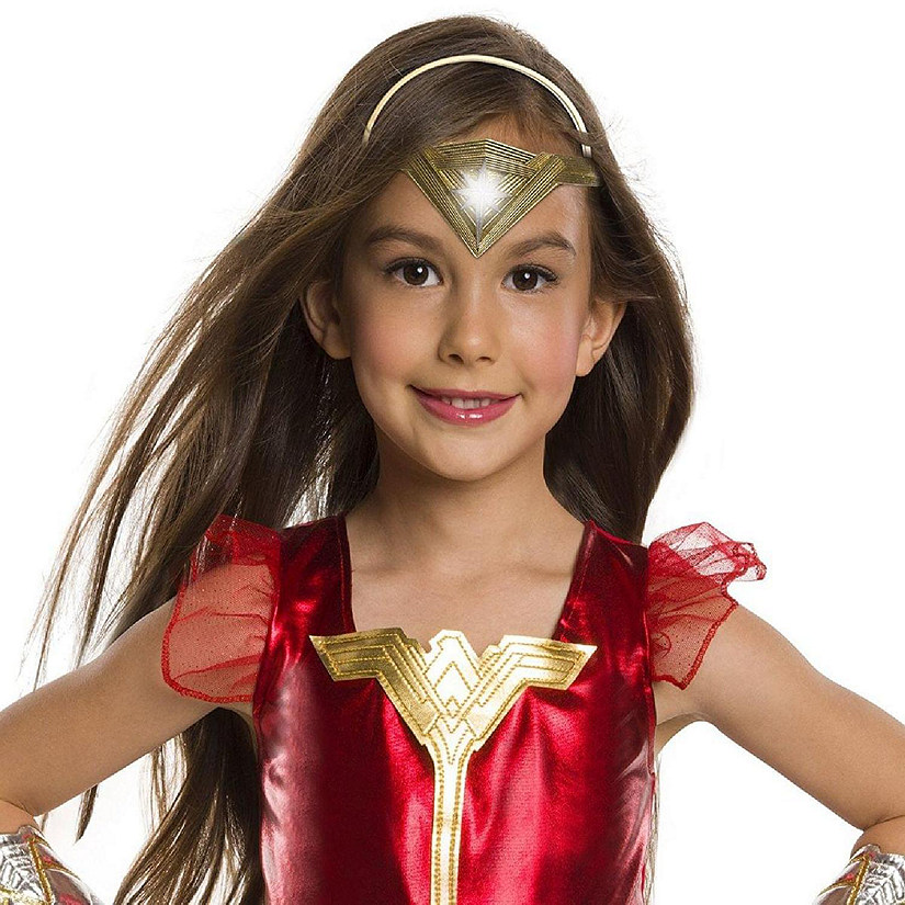 Justice League Light-Up Wonder Woman Child Costume Tiara Image