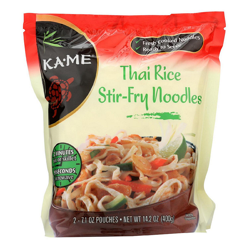 Ka'Me Thai Rice Stir Fry Noodles - Case of 6 - 14.2 oz. Image