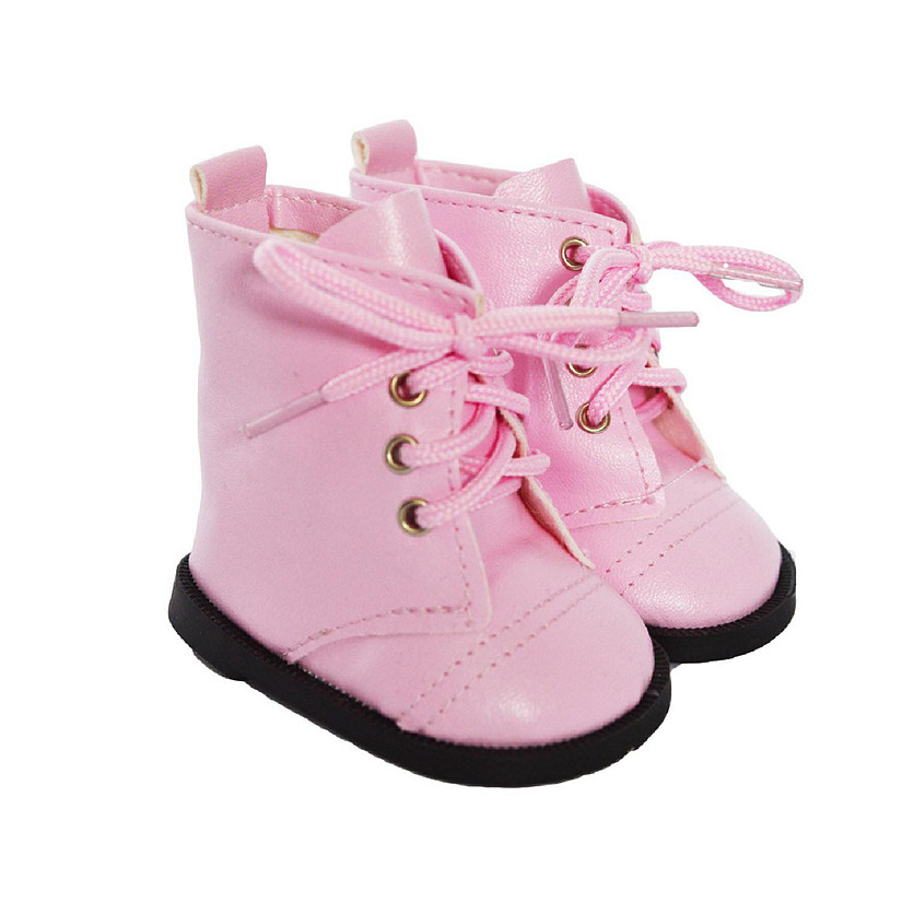 Kennedy and Friends 18" Dolls Light Pink Boots Image