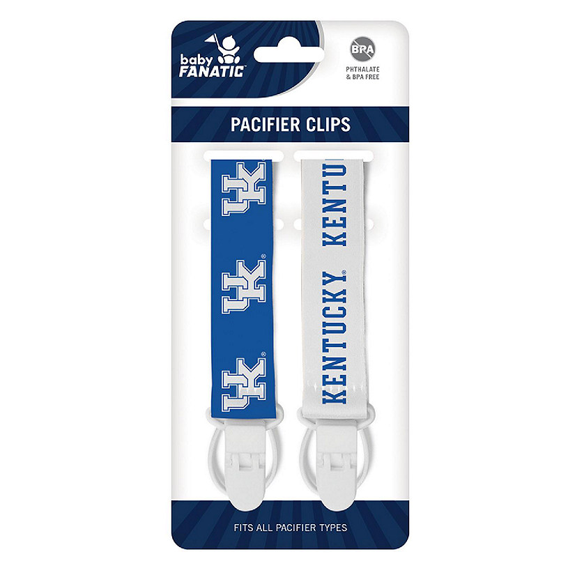 Kentucky Wildcats - Pacifier Clip 2-Pack Image