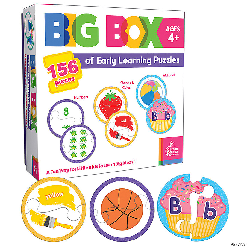 Key Education Publishing Big Box of Early Learning Puzzles Image