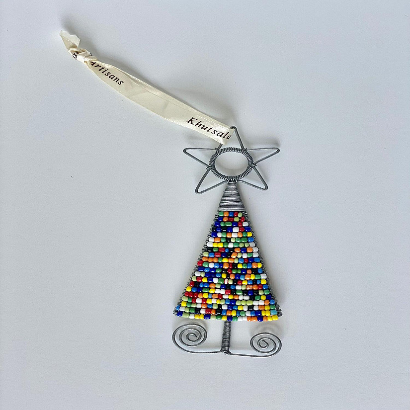 Khutsala&#8482; Artisans Assorted Colors Christmas Tree Ornament 1 piece Image