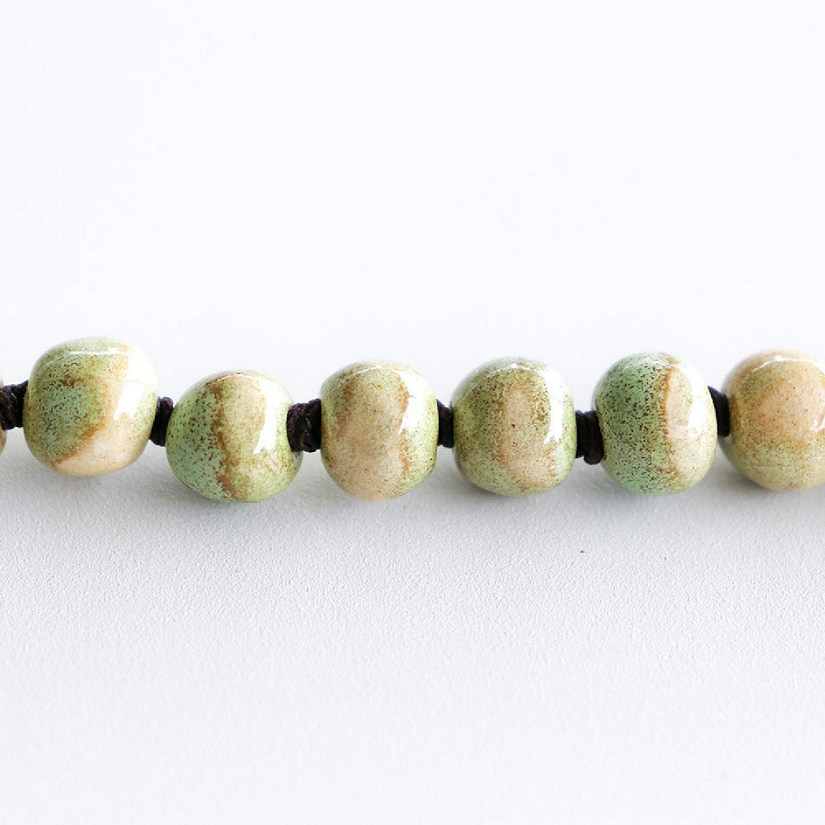 Khutsala&#8482; Artisans Green SwaziMUD&#8482; INSPIRE Bracelet - 1 Piece Image