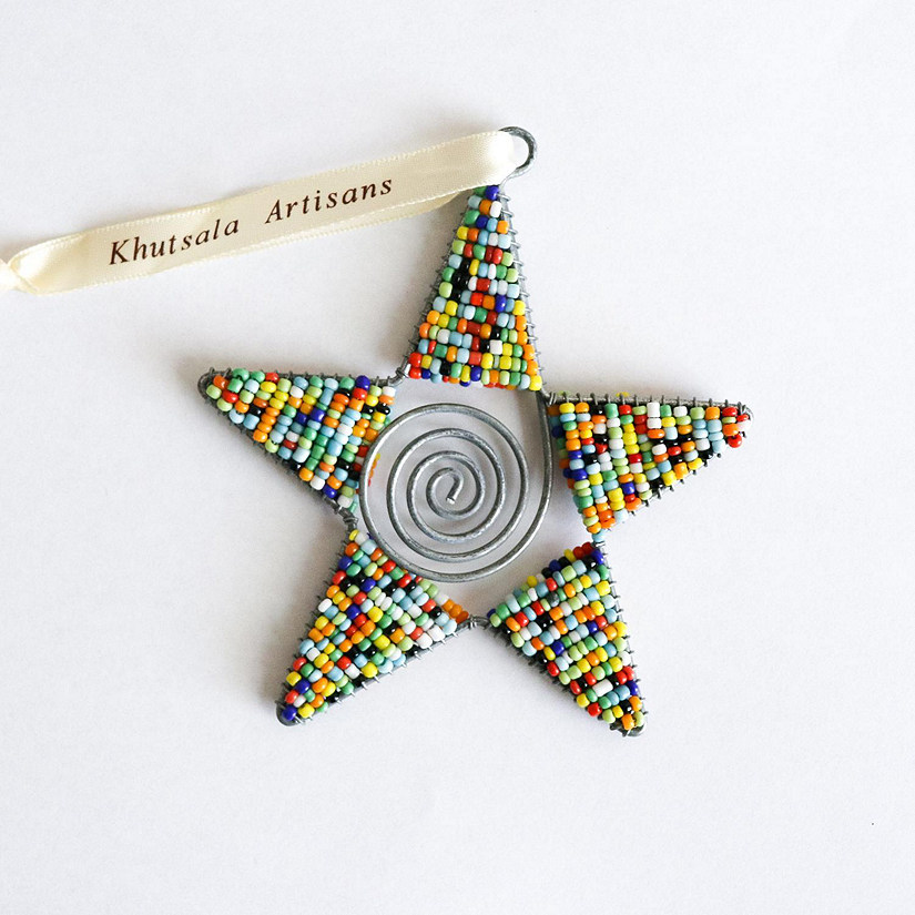 Khutsala&#8482; Artisans Multicolor Star Ornament 1 piece Image