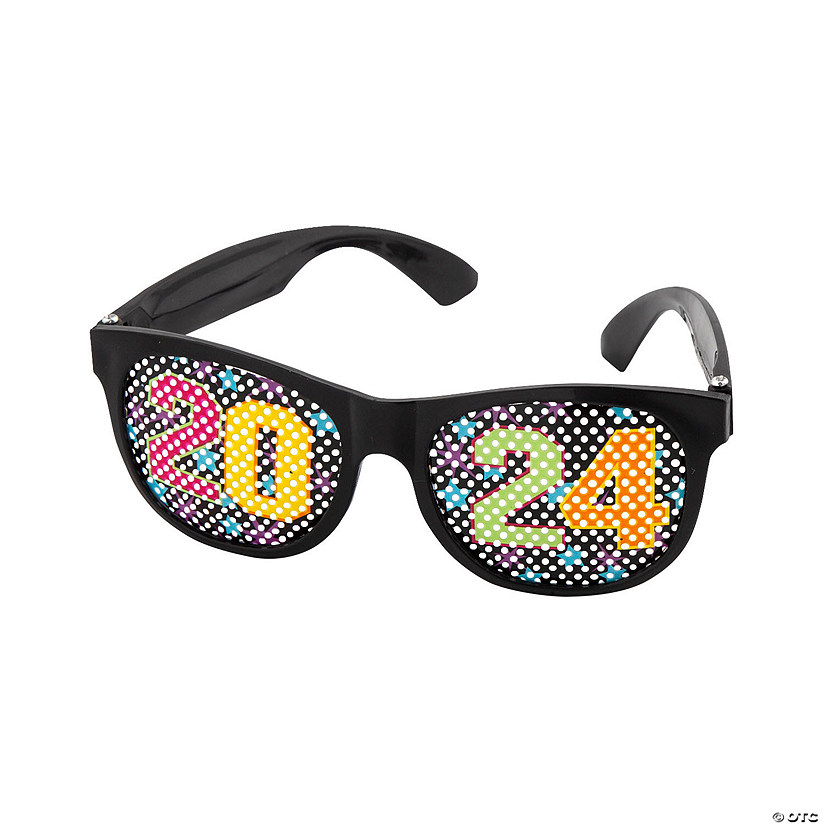 Kids 2024 Pinhole Glasses - 12 Pc. Image
