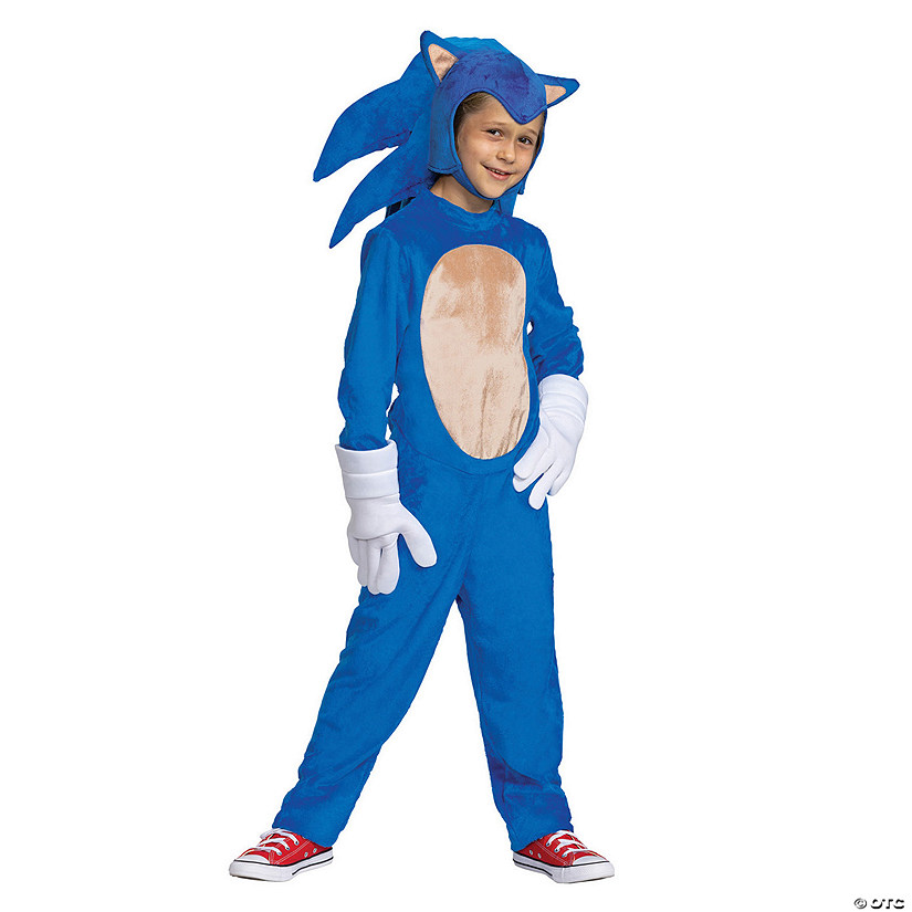 Kids Deluxe Sonic Movie Costume Image
