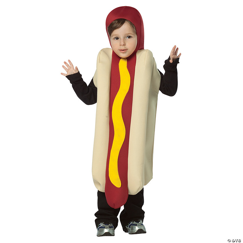 Kids Hot Dog Costume Image