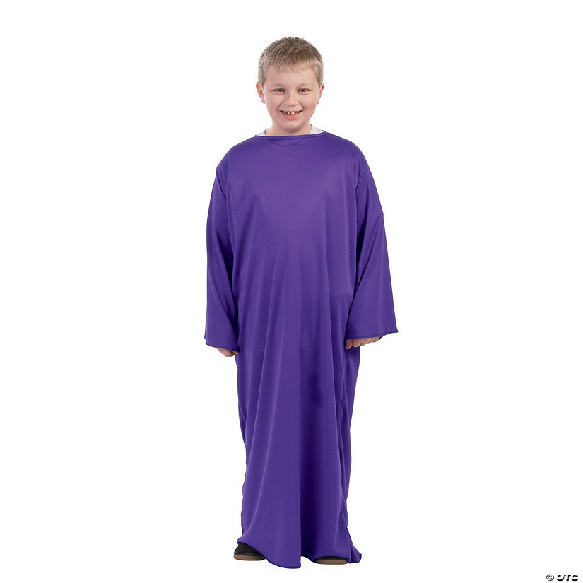 Kids' L/XL Purple Nativity Gown Image