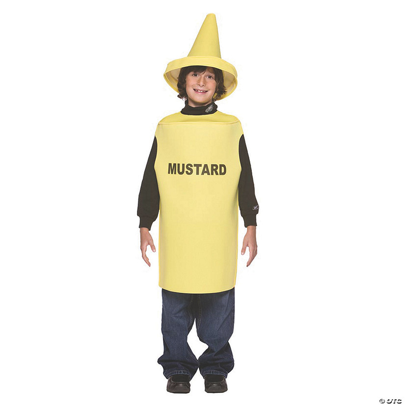 Kids Mustard Costume - Medium Image