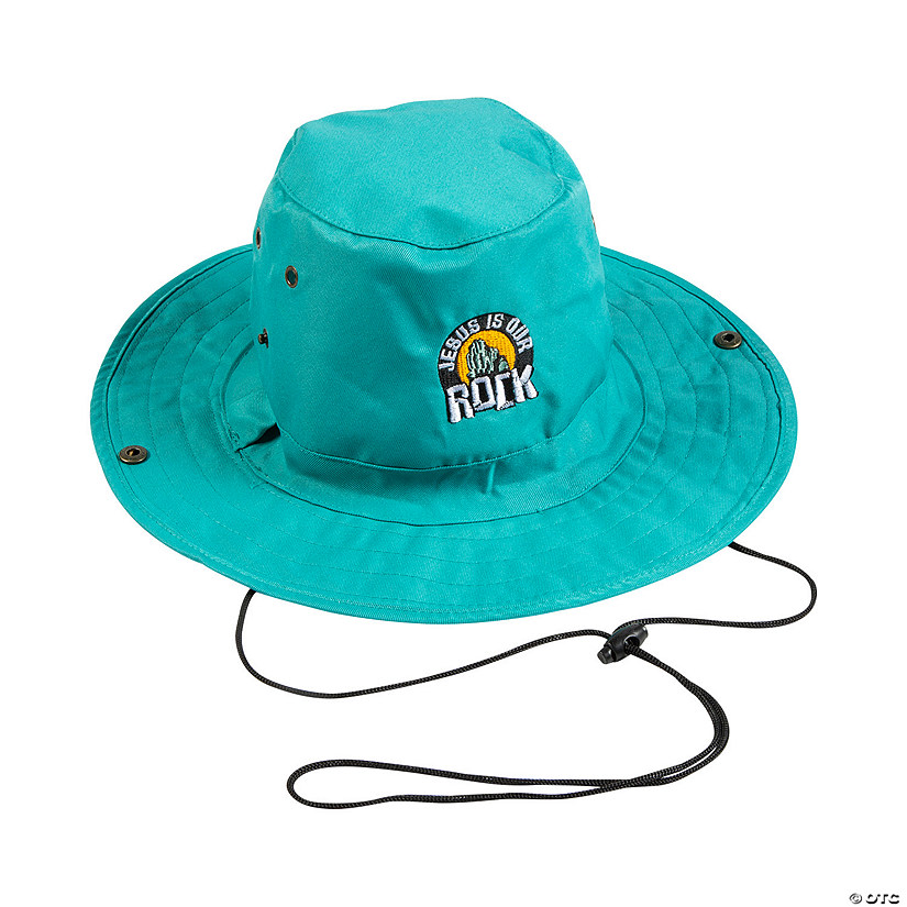 Kids Rocky Beach VBS Sun Hats - 12 Pc. Image