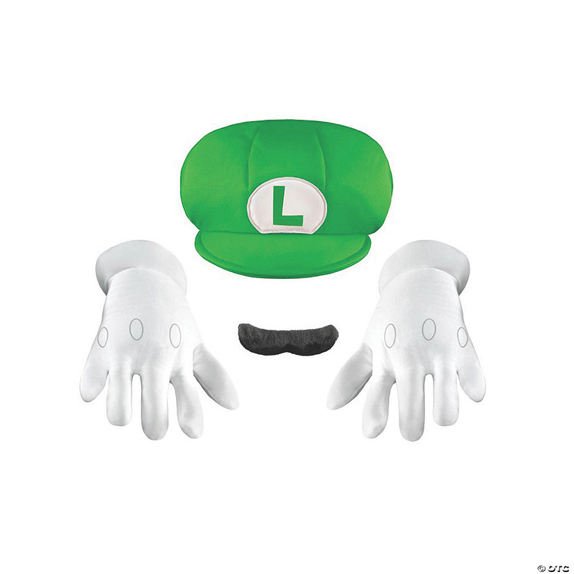Kids Super Mario Bros.&#8482; Luigi Accessory Kit Image