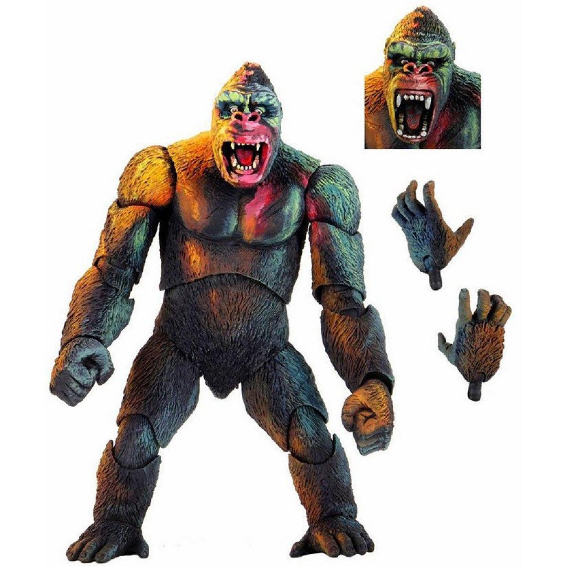 King Kong 7-Inch Scale Action Figure  Illustrated Version Image