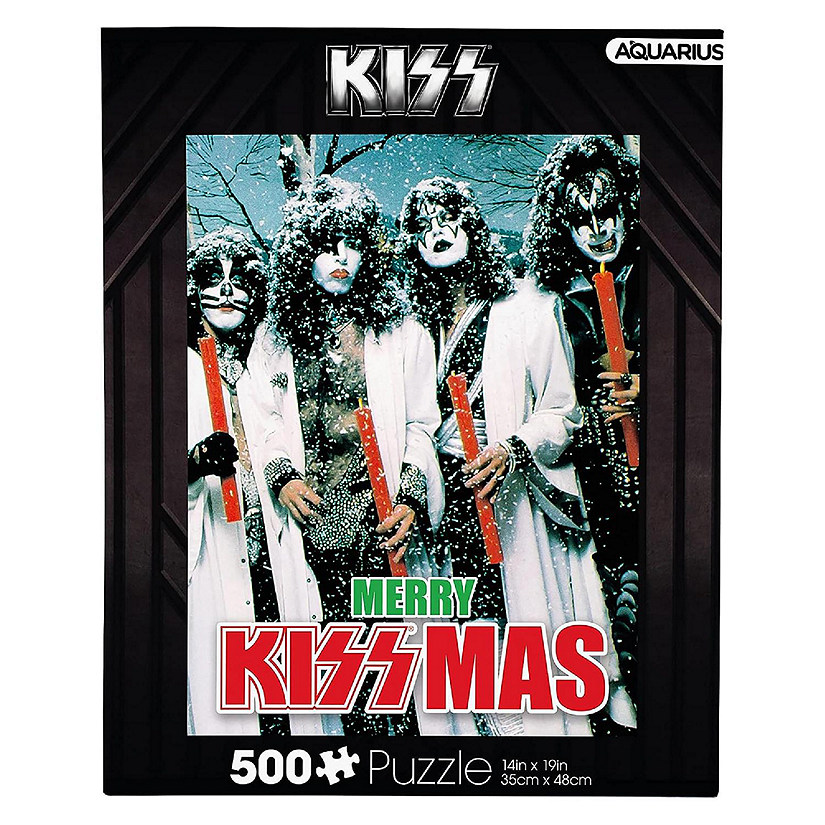 KISS Merry KISSmas 500 Piece Jigsaw Puzzle Image