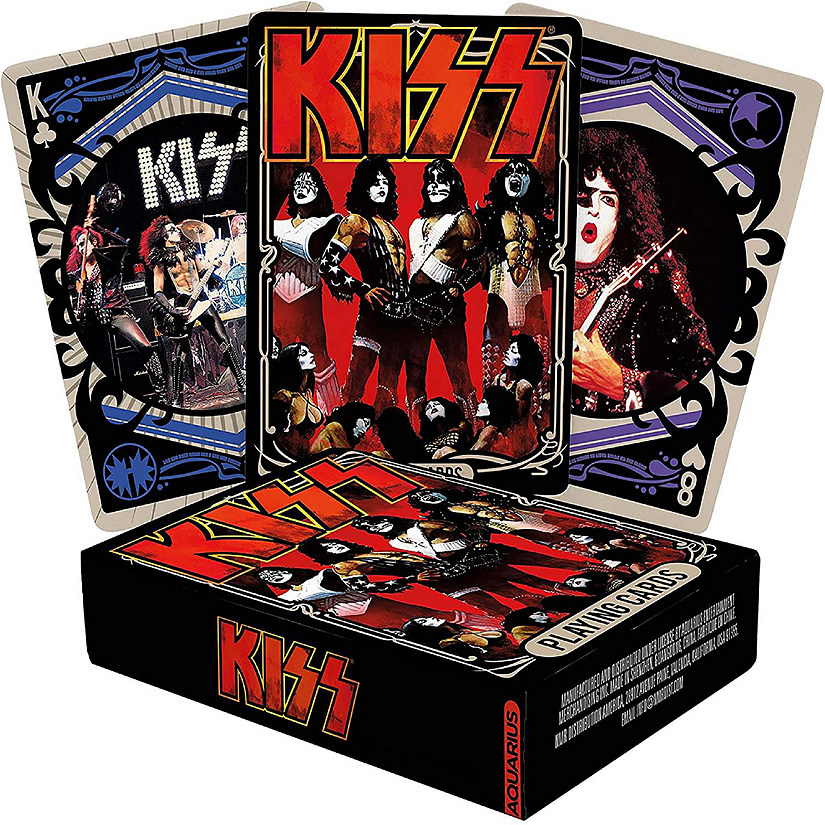 KISS Playing Cards Image