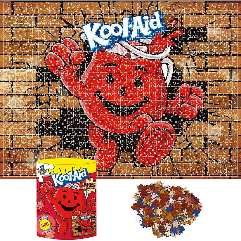 Kool-Aid 500 Piece SuperSized Jigsaw Puzzle Image