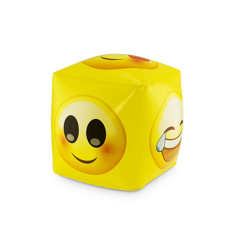 KOVOT Inflatable Emoji Emotions Cube Image