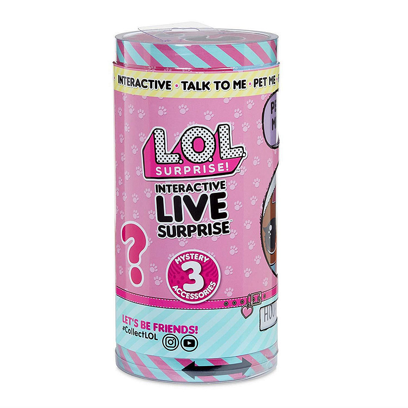L.O.L. Surprise! Series 1 Interactive Live Pet LOL Mystery Realistic Sounds MGA Image