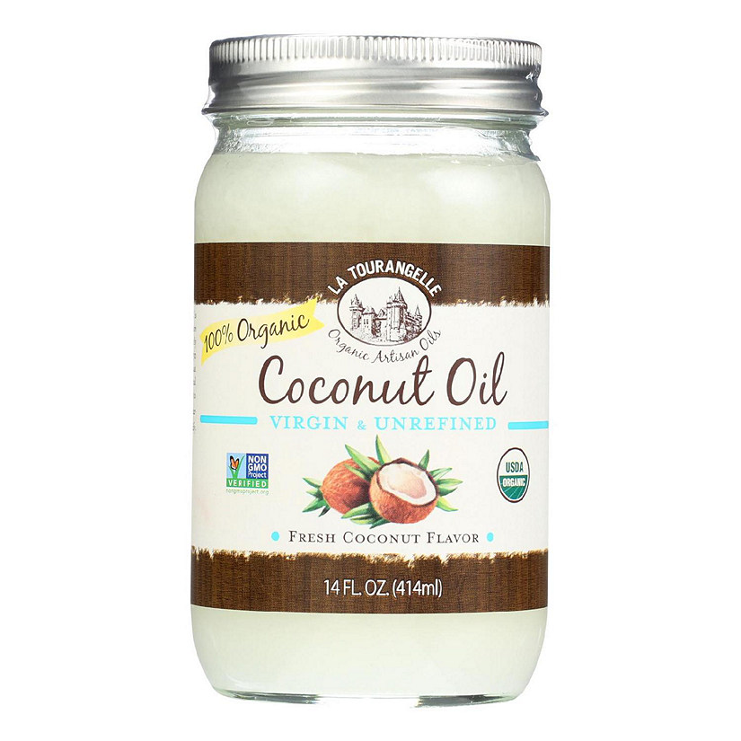 La Tourangelle Coconut Oil - Case of 6 - 14 Fl oz. Image