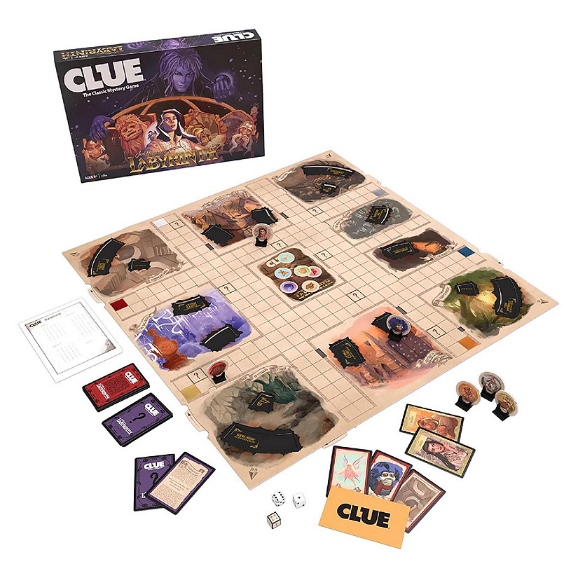 Labyrinth Clue Board Game Image