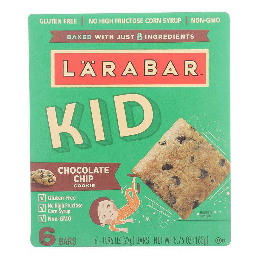 Larabar - Bar Kids Chocolate Chip Cookie - Case of 8 - 6/.96 OZ Image
