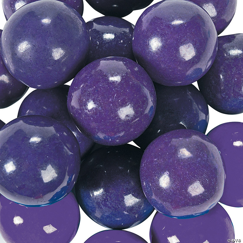 Large Purple Gumballs - 97 Pc. Image