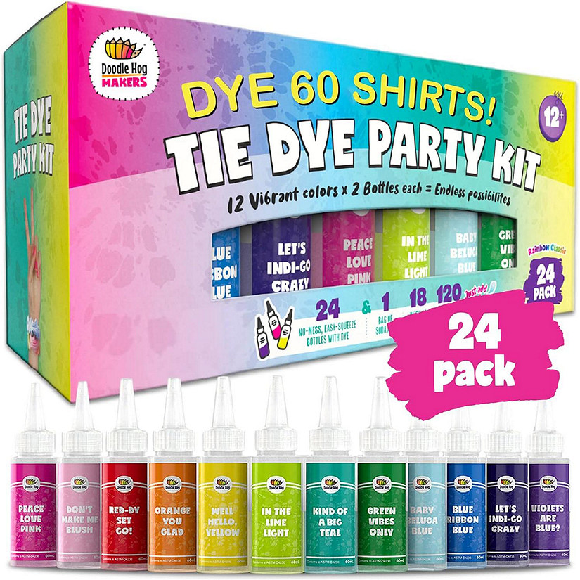 Large Tie Dye Kit 24 Packs Image