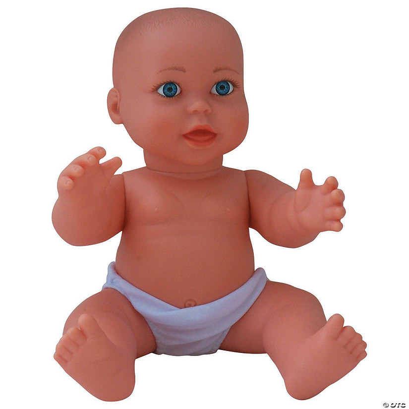 Large Vinyl Gender Neutral&#160;Caucasian Baby Doll Image