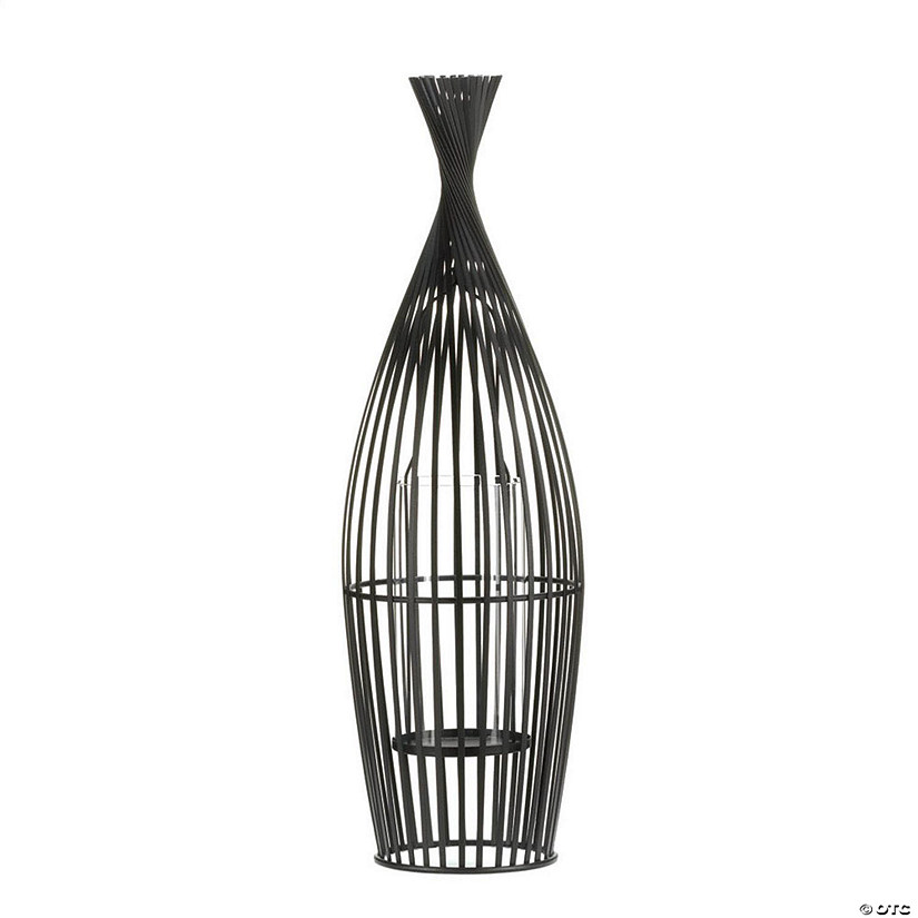 Large Wire Vase Candleholder 7X7X23.25" Image