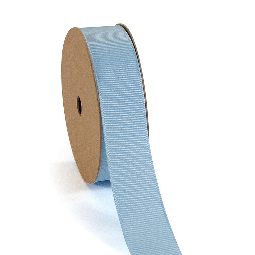 LaRibbons and Crafts 7/8" 100 yds Premium Textured Grosgrain Ribbon - Blue Image