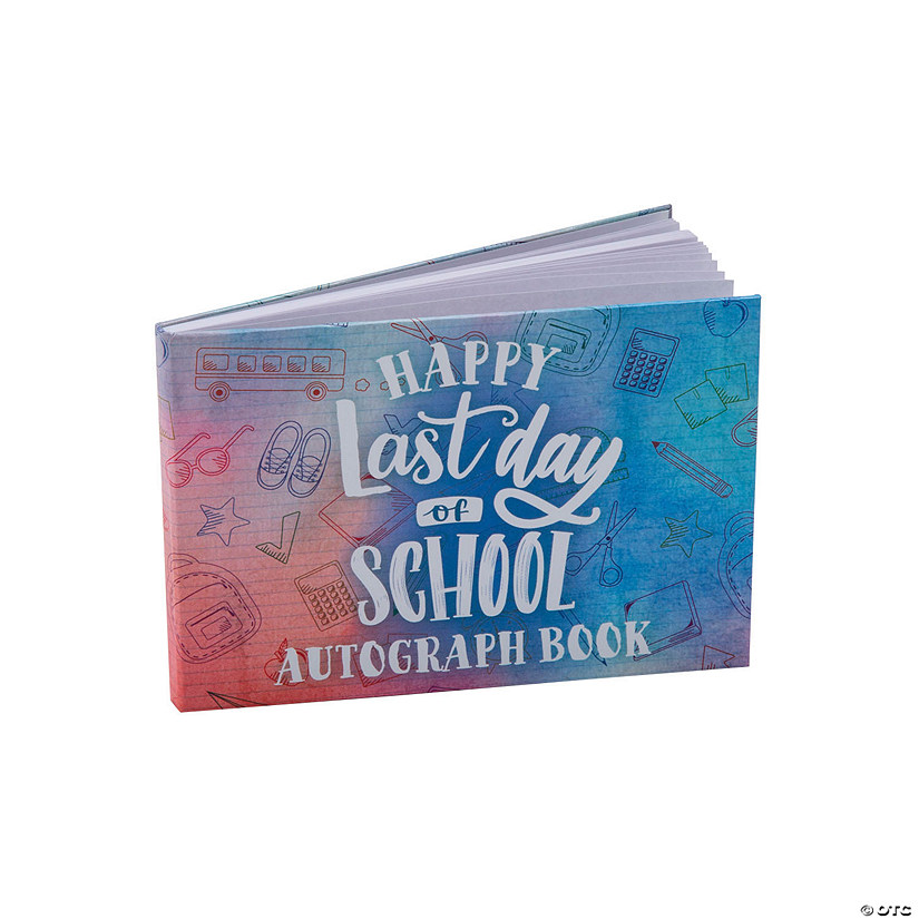Last Day of School Autograph Notebooks - 12 Pc. Image