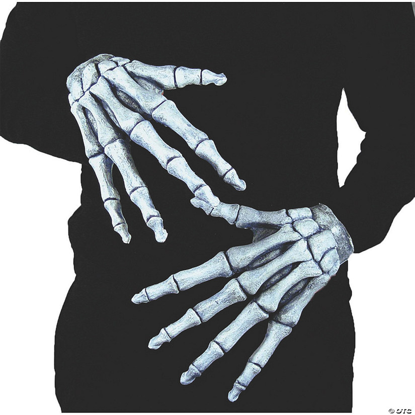 Latex Ghostly Bone Hands Image
