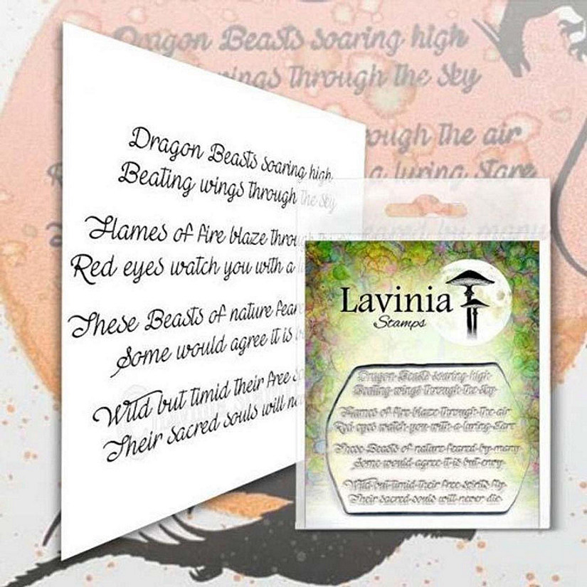 Lavinia Stamps Lavinia Stamp  Dragon Verse Image