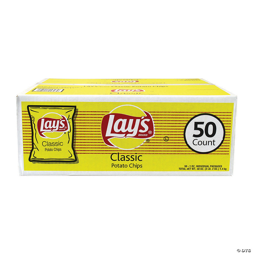 LAYS Original Potato Chips, 1 oz, 50 Count Image